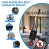 Hidden camera detector,listener and anti espionage detector,GPS detector, suitable for GPS tracker and monitoring detection