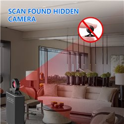 Hidden camera detector,listener and anti espionage detector,GPS detector, suitable for GPS tracker and monitoring detection