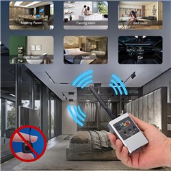 Listener Detector Camera Detector Hidden Camera Detector  Detector for Anti Spy Detection and Listening Device Detectio